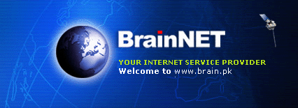Brain NET is pioneer in Internet Service (SM8525)