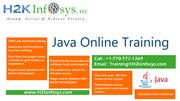 Java Certification Online Training in USA,  UK Attend Free Demo 