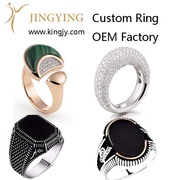 custom bracelet bangles gold plated silver jewelry supplier and wholes